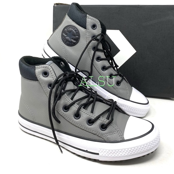 Converse Chuck Taylor PC Men Boot Leather Grey Man - Picture 5 of 7